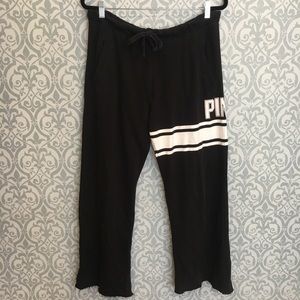 VS Pink black sweatpants